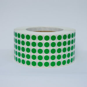 labelpro-etiquette-pastille-rouleau-diam10-MATT-vert-tunisie