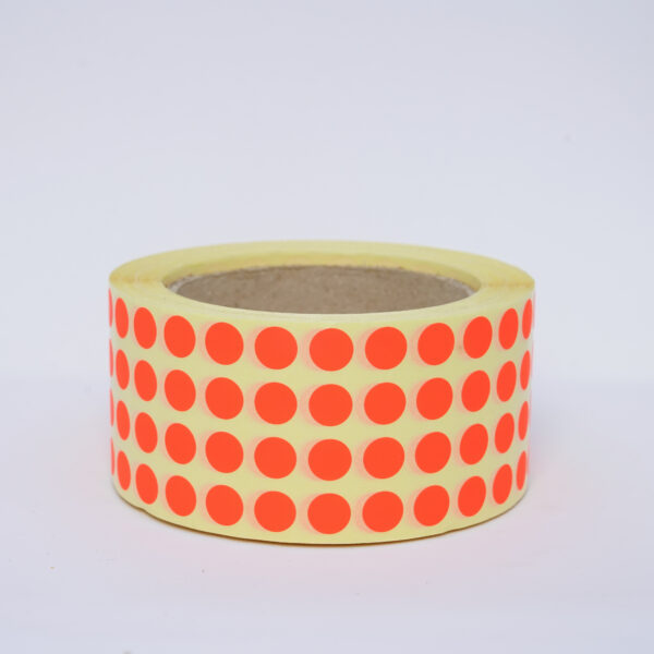 labelpro-etiquette-pastille-rouleau-diam10-fluo-rouge-tunisie
